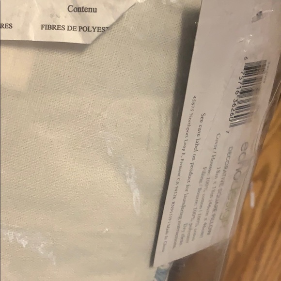 New Echo Design  Decorative Pillow $89 NWT - Picture 2 of 2